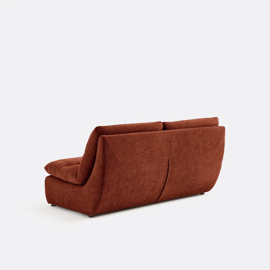 ERABLE 2-zits bank van reliëffluweel