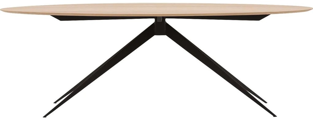 Goossens Excellent Eettafel Uniek, Ovaal 220 x 120 cm