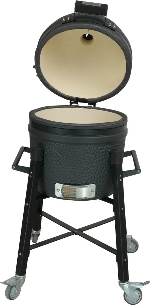 Patton Premium Kamado 15 inch met onderstel - zwart