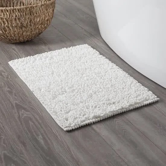 Sealskin Twist badmat microfiber 60x90 wit