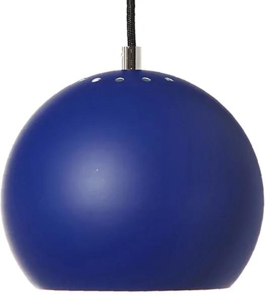 Frandsen Ball Matt hanglamp cobalt blue