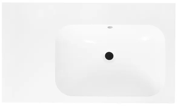 Best Design wastafel 80cm voor splash meubel zonder kraangat wit 4014590