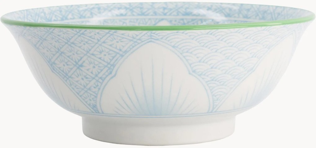 Porseleinen ramenkommen Lily Flower, 3-delig