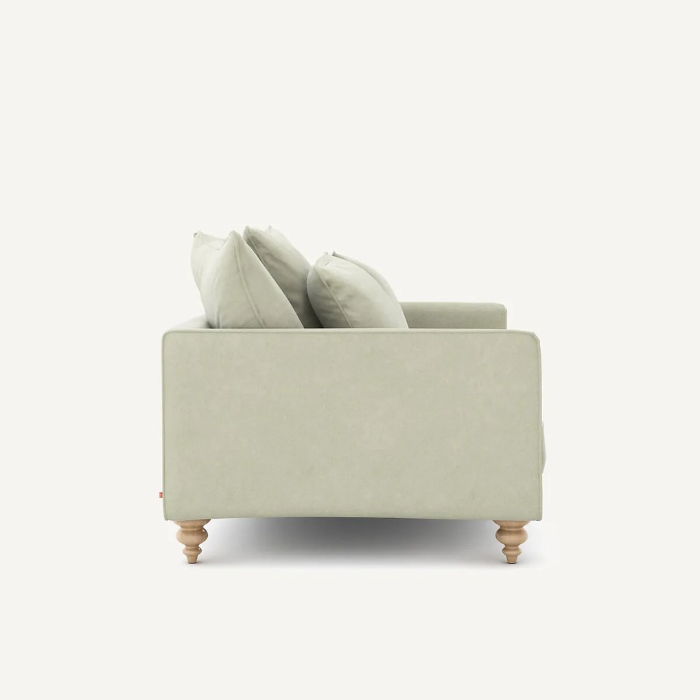 2-zits stonewashed fluwelen bank, Lazare