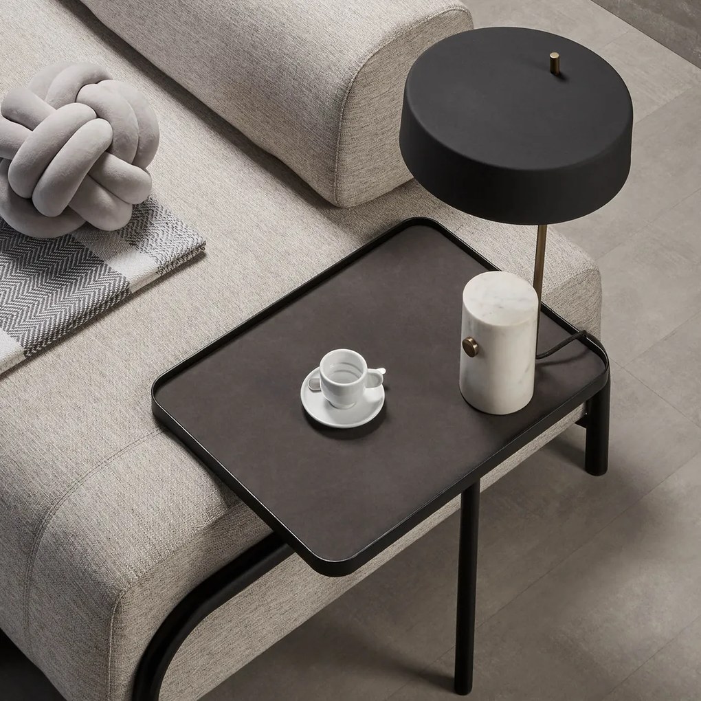 Kave Home Compo Design 3-zits Bank Met Tafeltje Beige