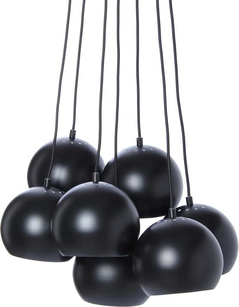 Frandsen Tweedekansje - Ball Multi hanglamp mat zwart