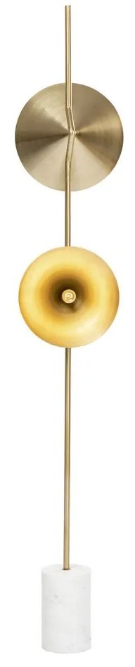 Kare Design Maja Design Vloerlamp Messing Marmer