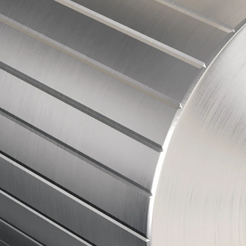 Brauer Stripe 2-weg inbouwthermostaat met drukknoppen RVS geborsteld PVD