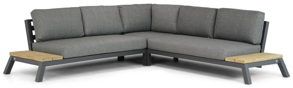 4 Seasons Outdoor Empire Loungeset Aluminium Grijs 3-delig