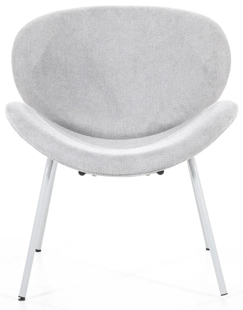 By-Boo Ace Retro Fauteuil Grijs