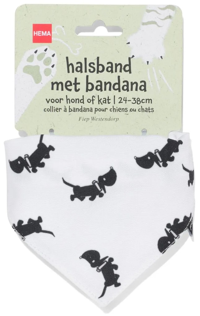 HEMA Takkie Halsband Met Bandana Voor Hond Of Kat 24-38cm