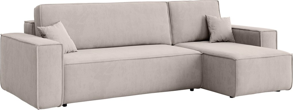 Hoekbank Calexico 100, Aanwezig, Aanwezig, 244x142x83cm, 100 kg, Poten: Kunststof
