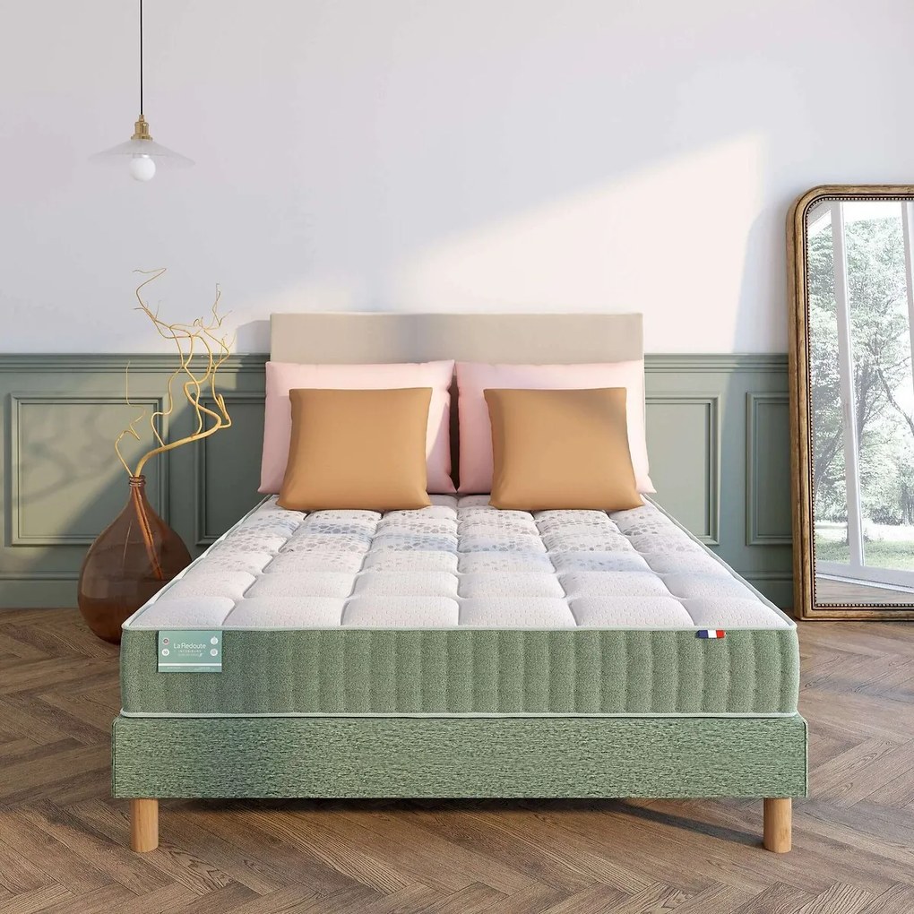 672-veerset stevige matras + lattenbodem