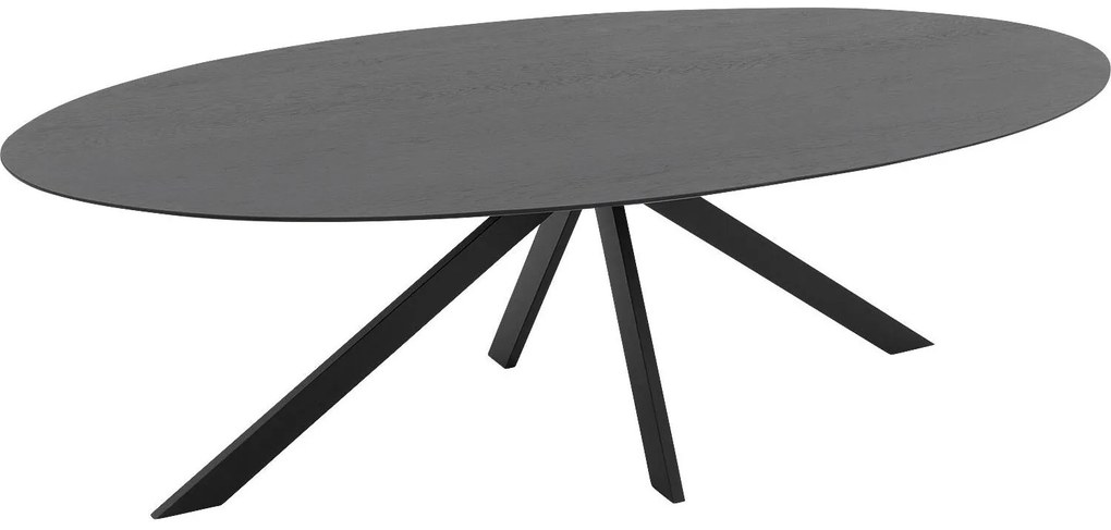 Goossens Excellent Eettafel Uniek, Ovaal 260 x 120 cm