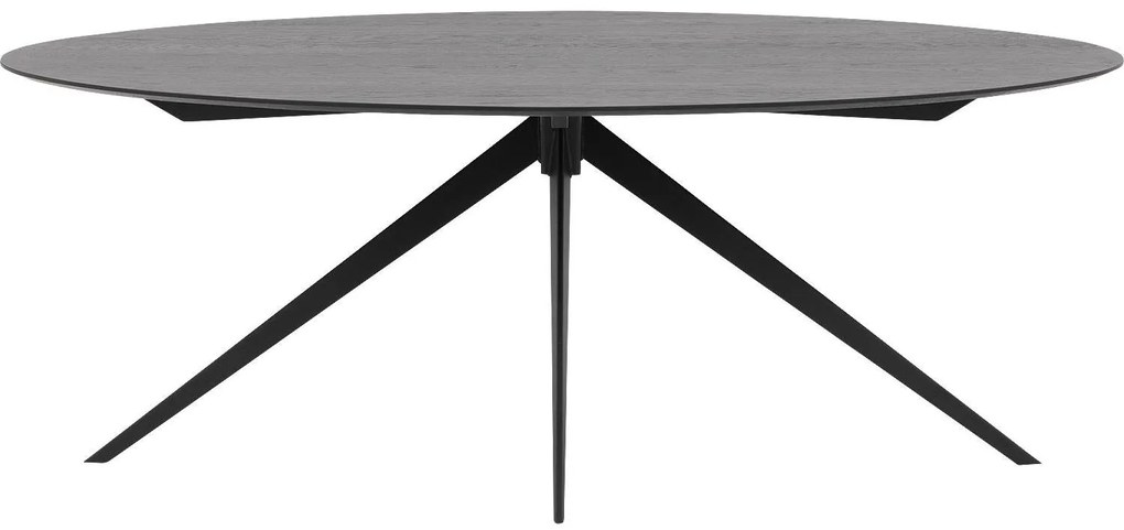 Goossens Excellent Eettafel Uniek, Ovaal 180 x 110 cm