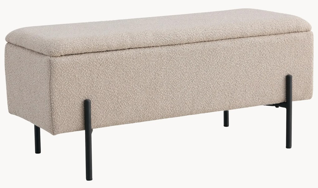 Bouclé bank Watford met opbergruimte