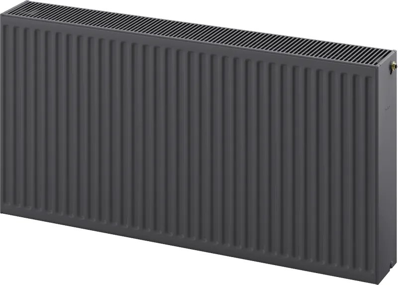 Mexen CC33 paneelradiator 600 x 1000 mm, onderste centrale aansluiting, 2335 W, antraciet - W6C33-060-100-66
