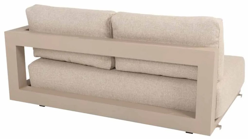 4 Seasons Outdoor Metropolitan 4-zits loungebank latte  Loungebank    beige weerbestendig