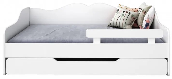 Peuter Wit  Eenpersoonsbed Monaco - Voor kinderen Kinderen Peuter Junior 5059914025925 Children's Beds Home, 140x70, Geen, Geen Children's Beds Home M