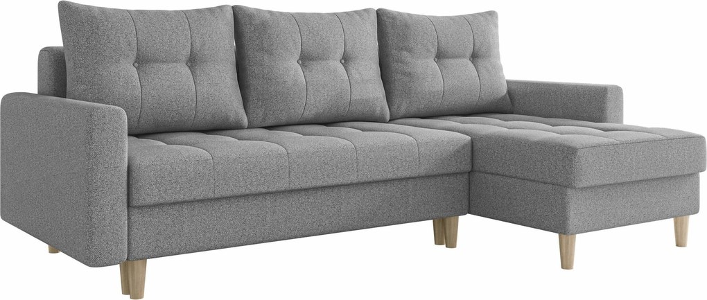 Hoekbank Boulder 100, Aanwezig, Aanwezig, 222x140x90cm, 100.5 kg, Poten: Hout