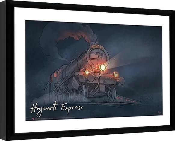 Ingelijste poster Harry Potter - Hogwarts Express