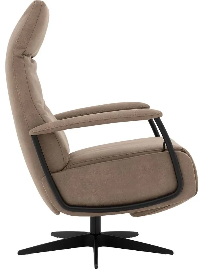 Goossens Excellent Relaxstoel Riati, Relaxstoel met rugverstelling met voetklep+topswing (maat m)