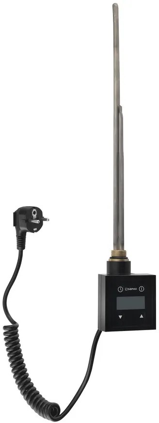 Sapho KTX thermostatisch verwarmingselement radiator 400W mat zwart