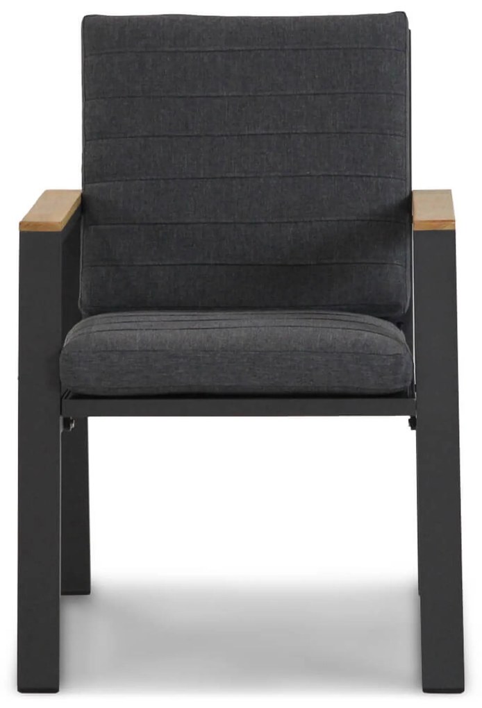 Tuinstoel Aluminium Grijs-antraciet Lifestyle Garden Furniture Marietta