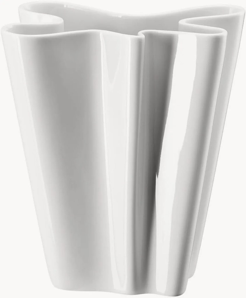 Porseleinen vaas Flux, H 15 cm