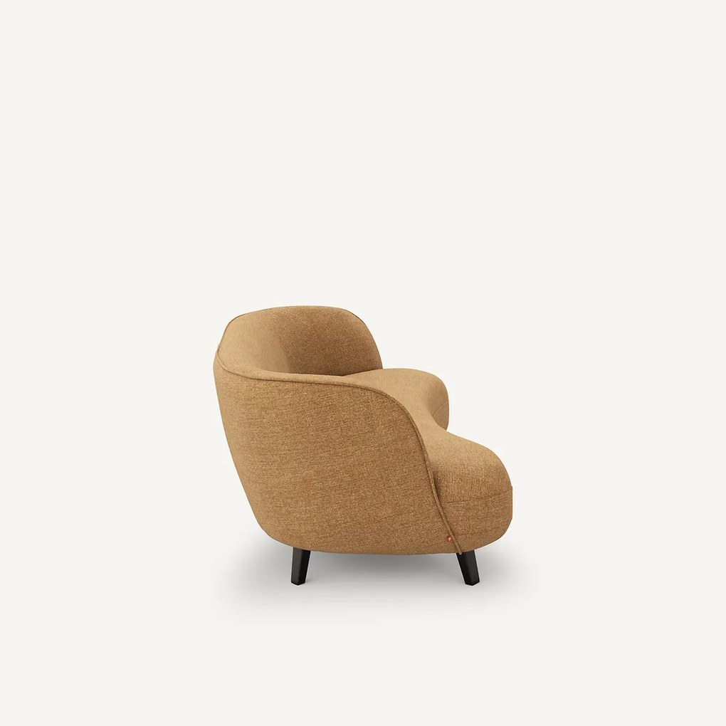 3-zits bank, in gerecycled chenille, Rosebury