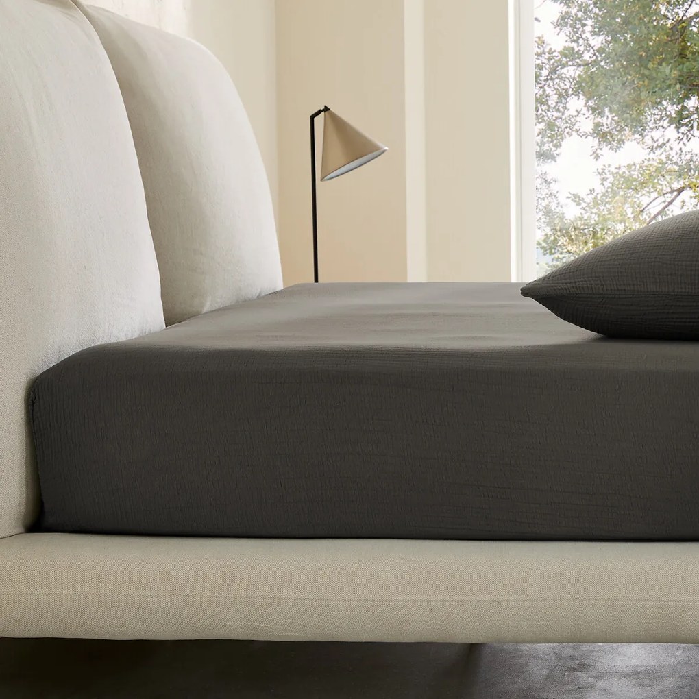 Hoeslaken in biologisch tetra, Yafa