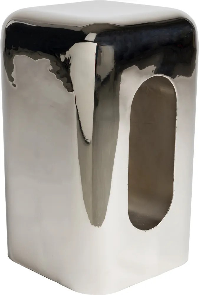 Zuiver Creek Design Bijzettafel Chroom - 29 X 29cm.