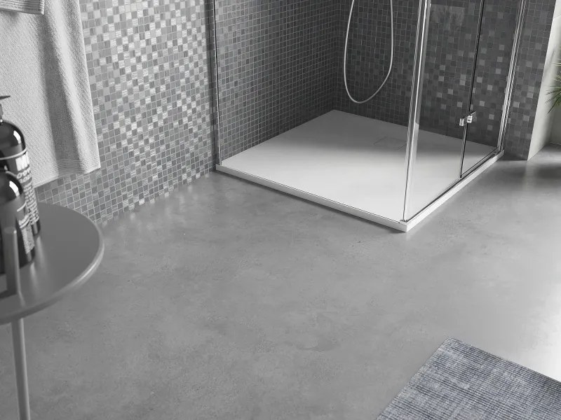 Mexen Bert vierkante douchebak SMC 90 x 90 cm, wit - 4K109090