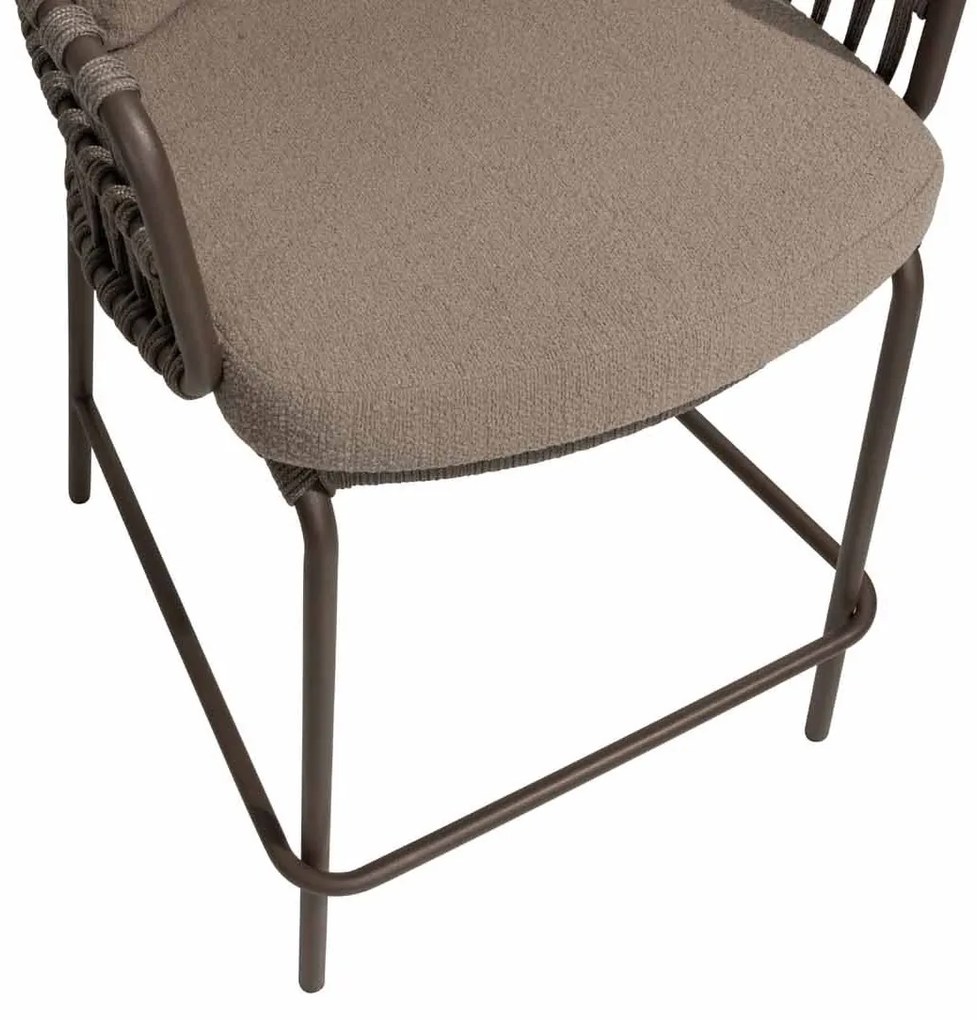 4 Seasons Outdoor Capalbio counter stoel terre SALE Tuinstoel bruin weerbestendig