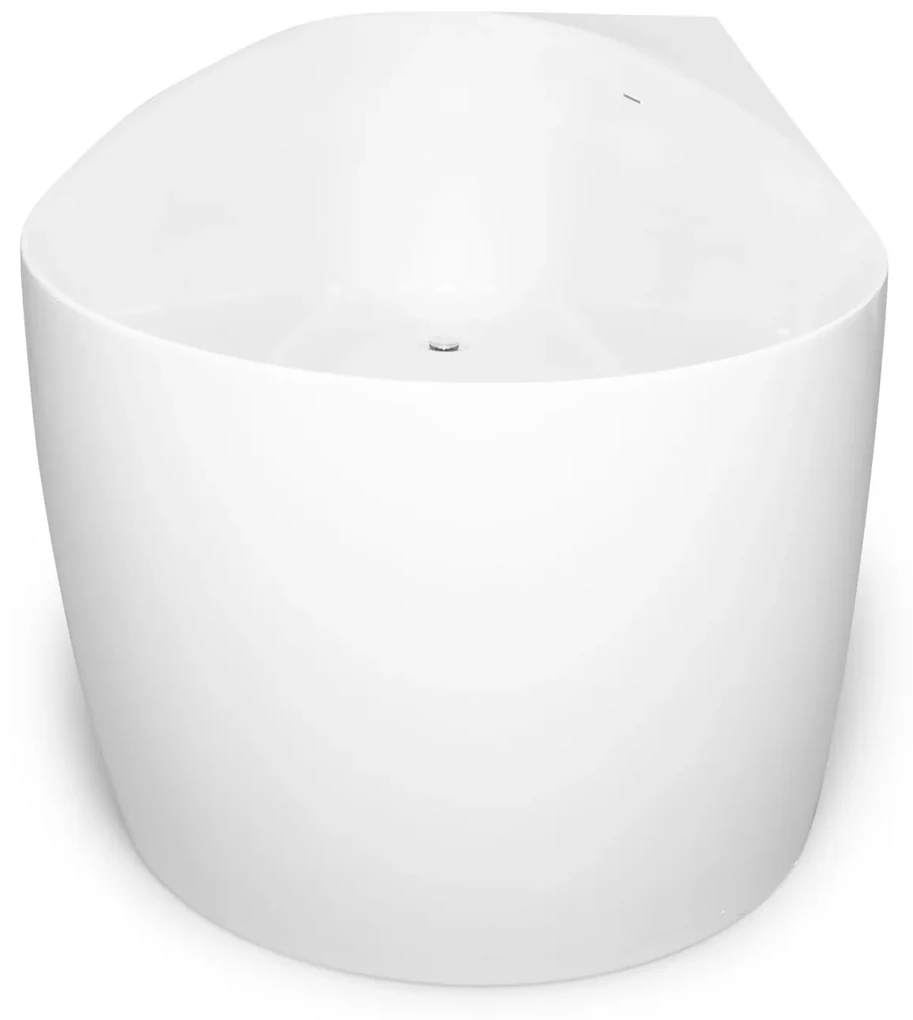 Kerra Lucy half vrijstaand bad 170x80cm wit