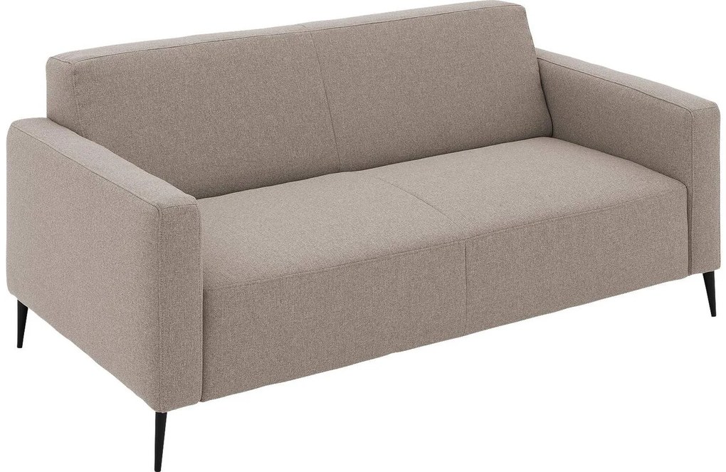 Goossens Key West grijs, stof, 2,5-zits, modern design