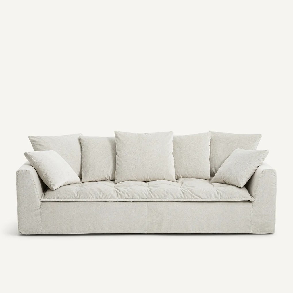 Zitbank fluweel-linnen, Otavia