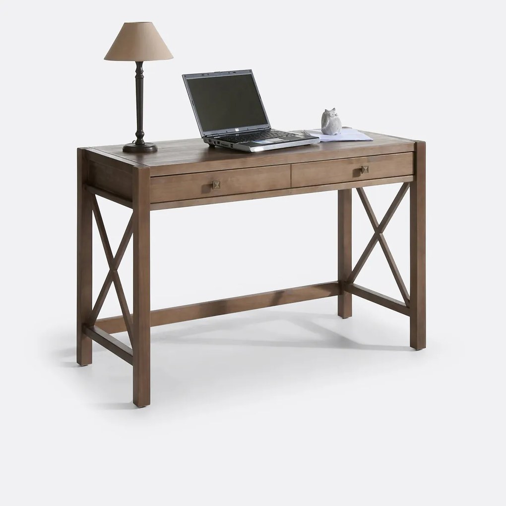 Bureau in massief dennenhout, Derry