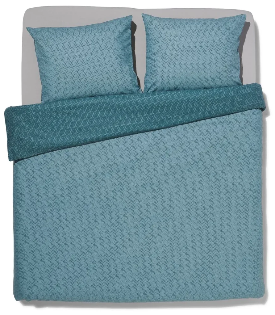 HEMA Dekbedovertrek Zacht Katoen 240x200/220 Stipjes (blauw)