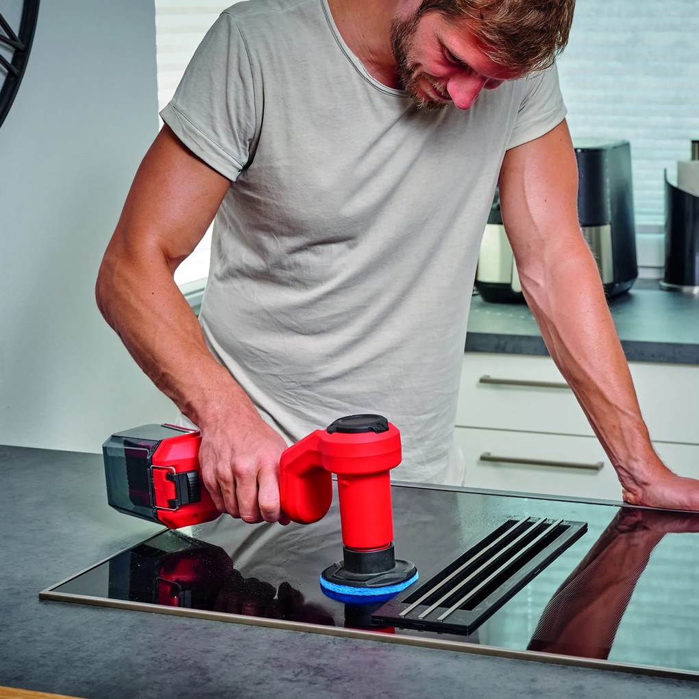 Einhell Reinigingspadsset - 6-delig - Ø 100 mm - Dikte: 10 mm - Geschikt voor Picobella 18/90 Li Solo