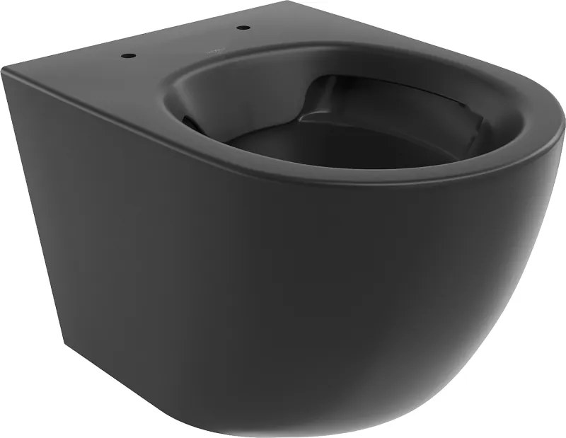Mexen Lena wc-kom Rimless, zwart mat - 3322XX85
