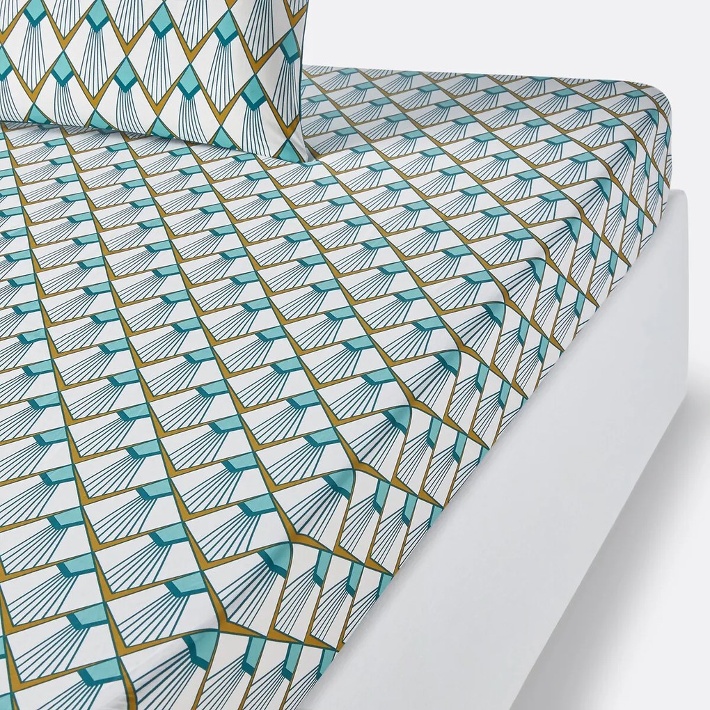 Hoeslaken in perkalkatoen, Elisa