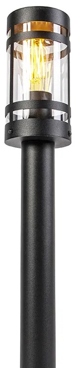 Moderne buitenlamp zwart 80 cm IP44 - Gleam