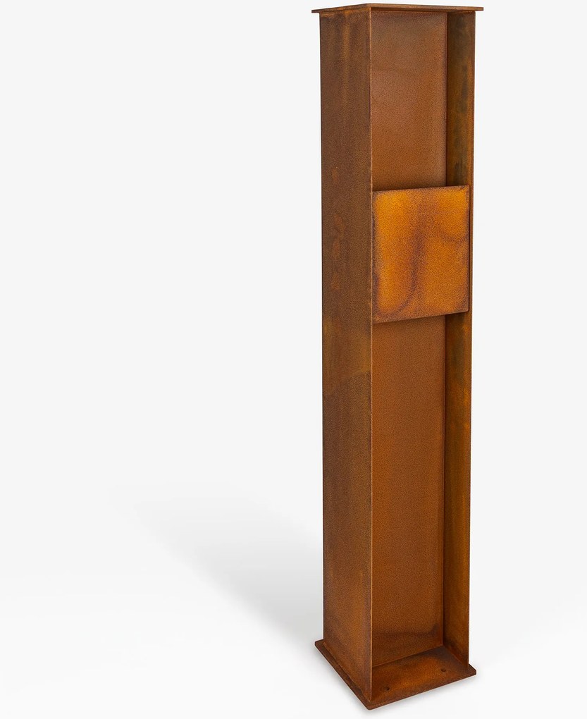 Big Ferro Tuinlamp Corten 100cm Tuinverlichting Corten 2x GU10