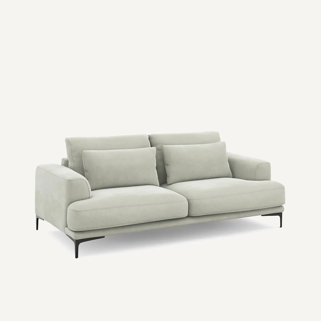 3-zits sofa in stonewashed fluweel, Marsile