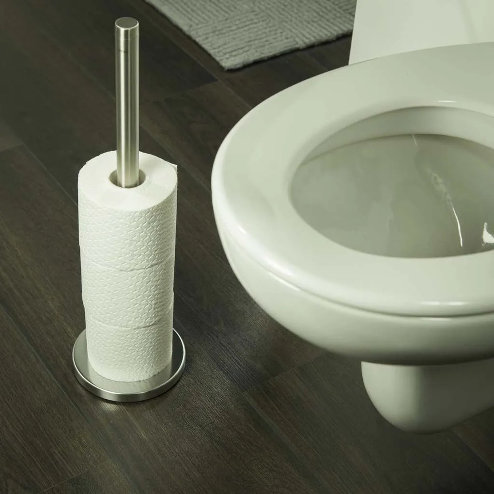 Tiger Boston Toiletrolstandaard RVS geborsteld