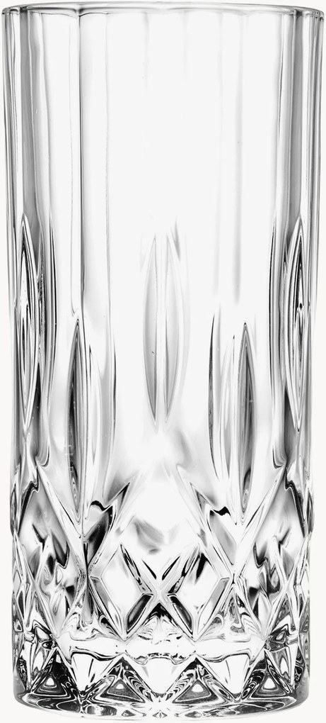Kristallen longdrinkglazen Opera, 6-delig