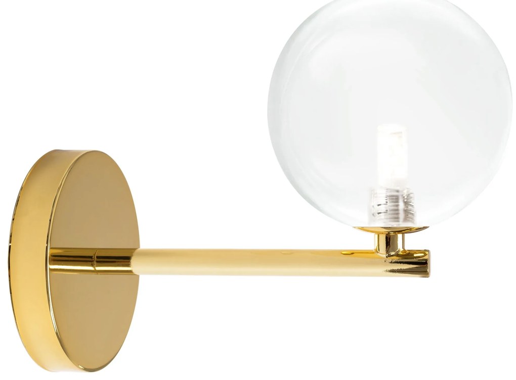 WANDLAMP APP1161-1W GOUD