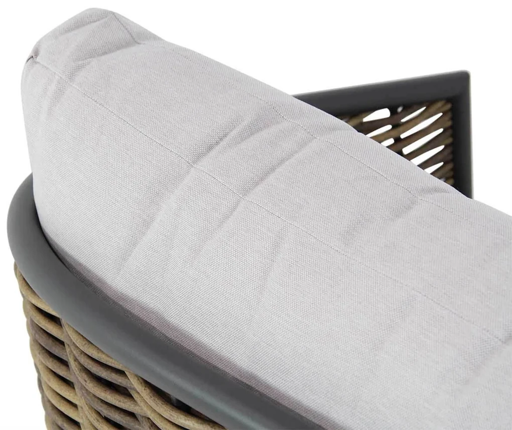 Hoek loungeset 5 personen Aluminium Taupe Coco Ewa/Pacific