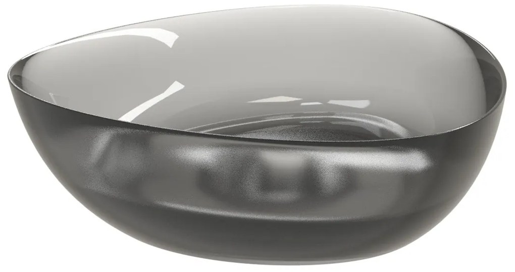 Riho Oviedo waskom solid surface frosted smoke